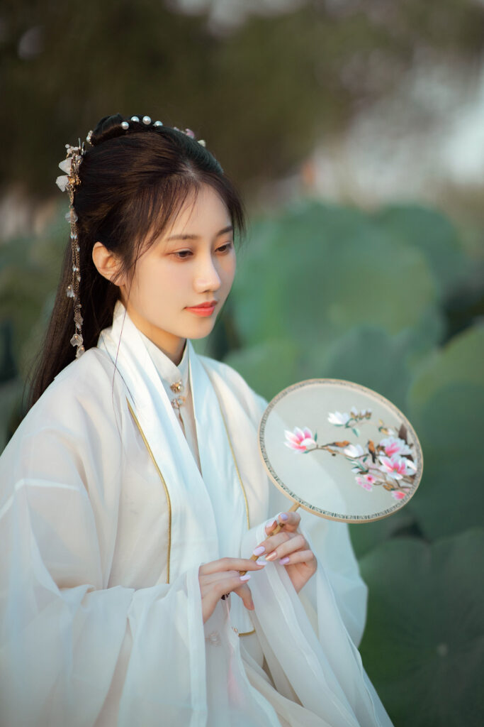 图片[11]-曲池采莲-谁歌采莲曲，渺渺渡前川-聚微达人